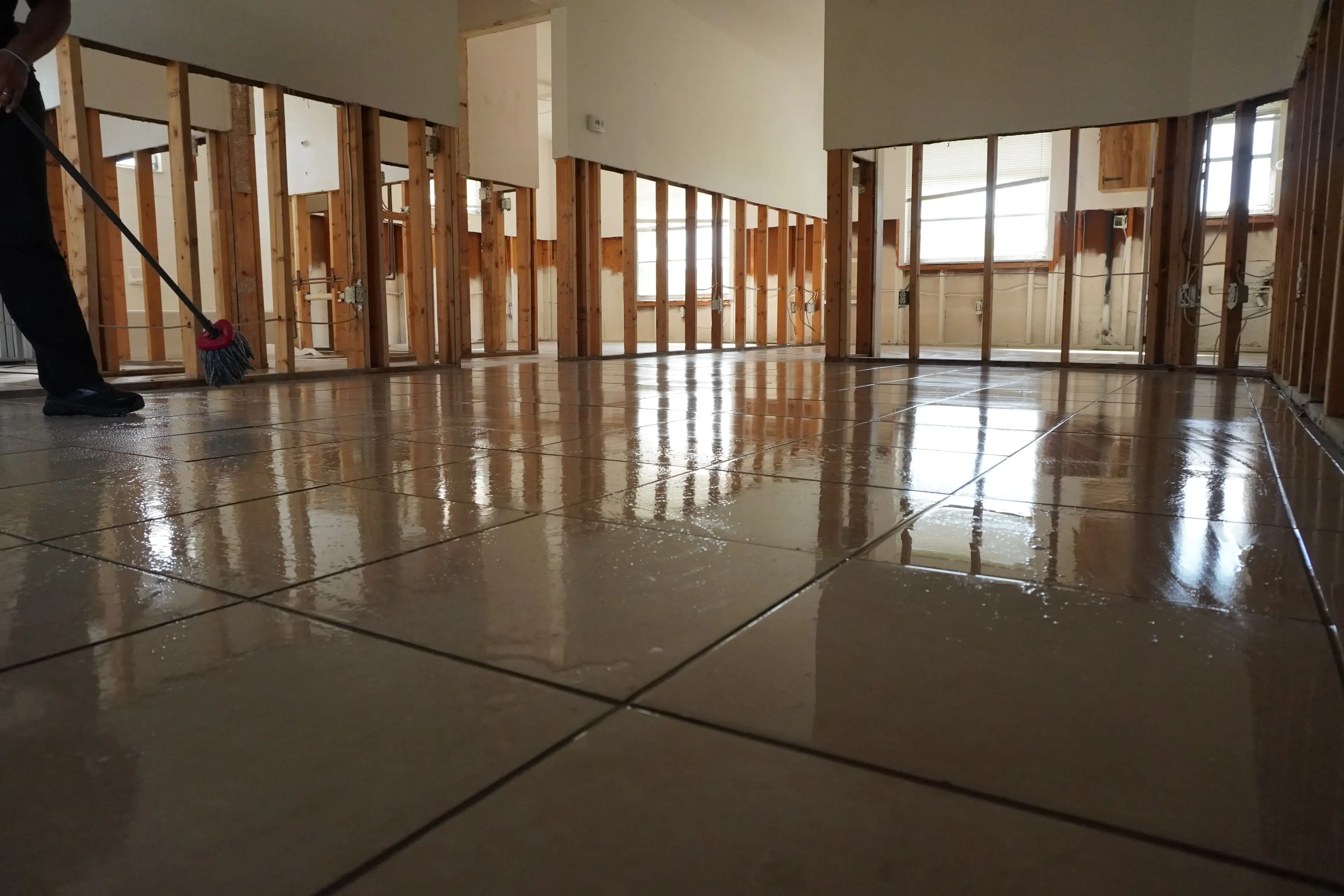 Restoration cleanup and rebuild preparation