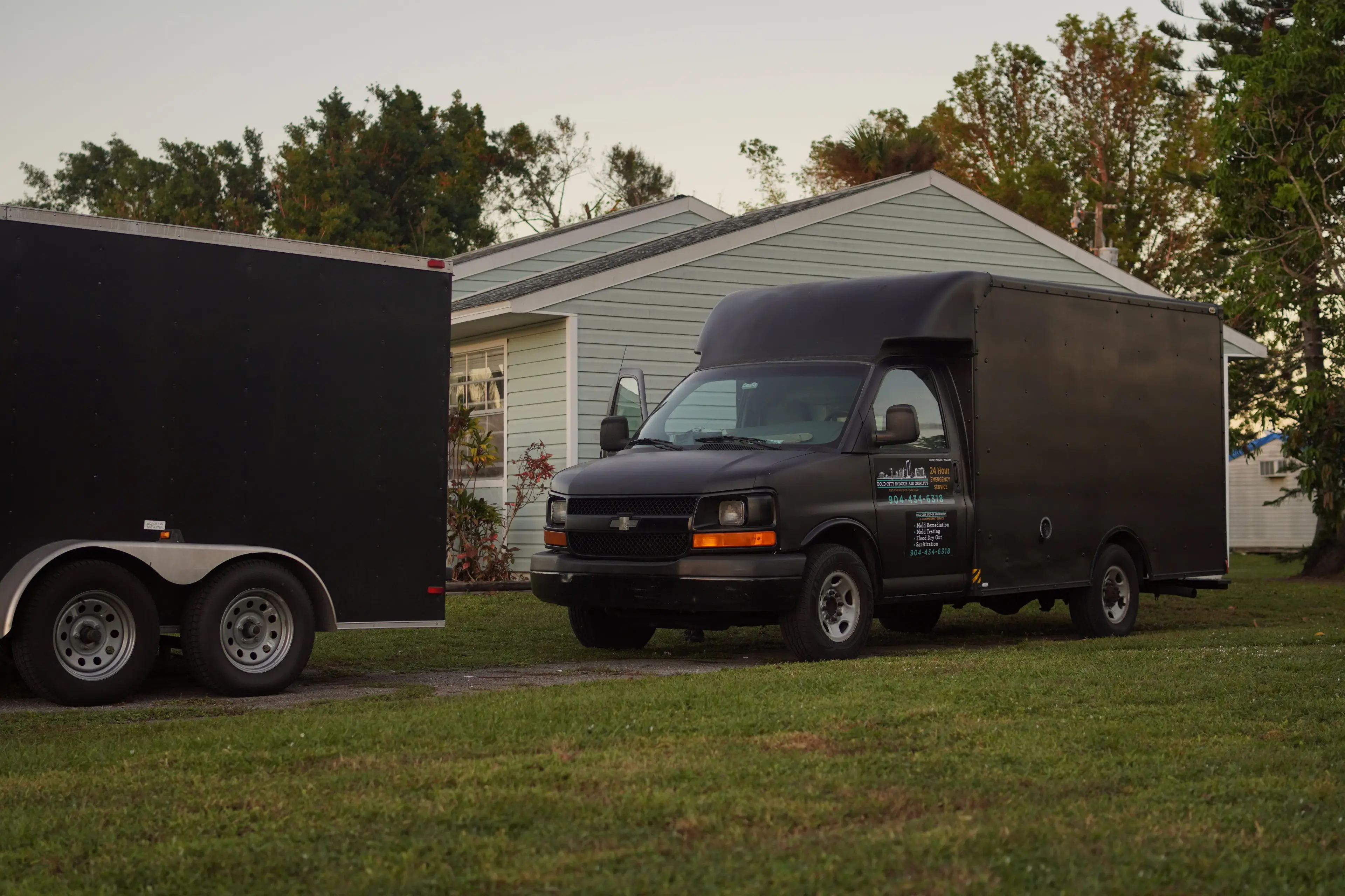 bold city indoor air quality work truck